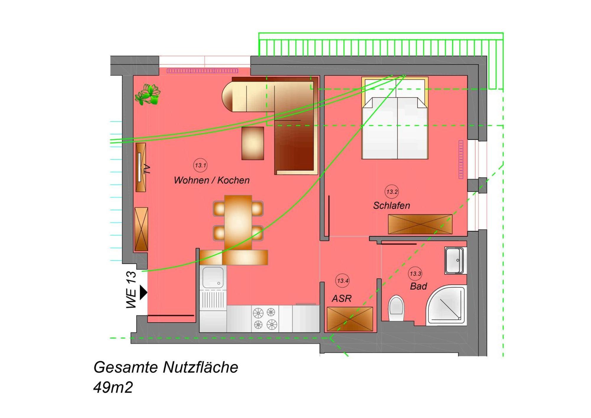 Traumhaftes Appartement - Odins Blick Wohnung 13 , Sauna Und Privatstrand, Blick Zur Ostsee Lobbe Esterno foto