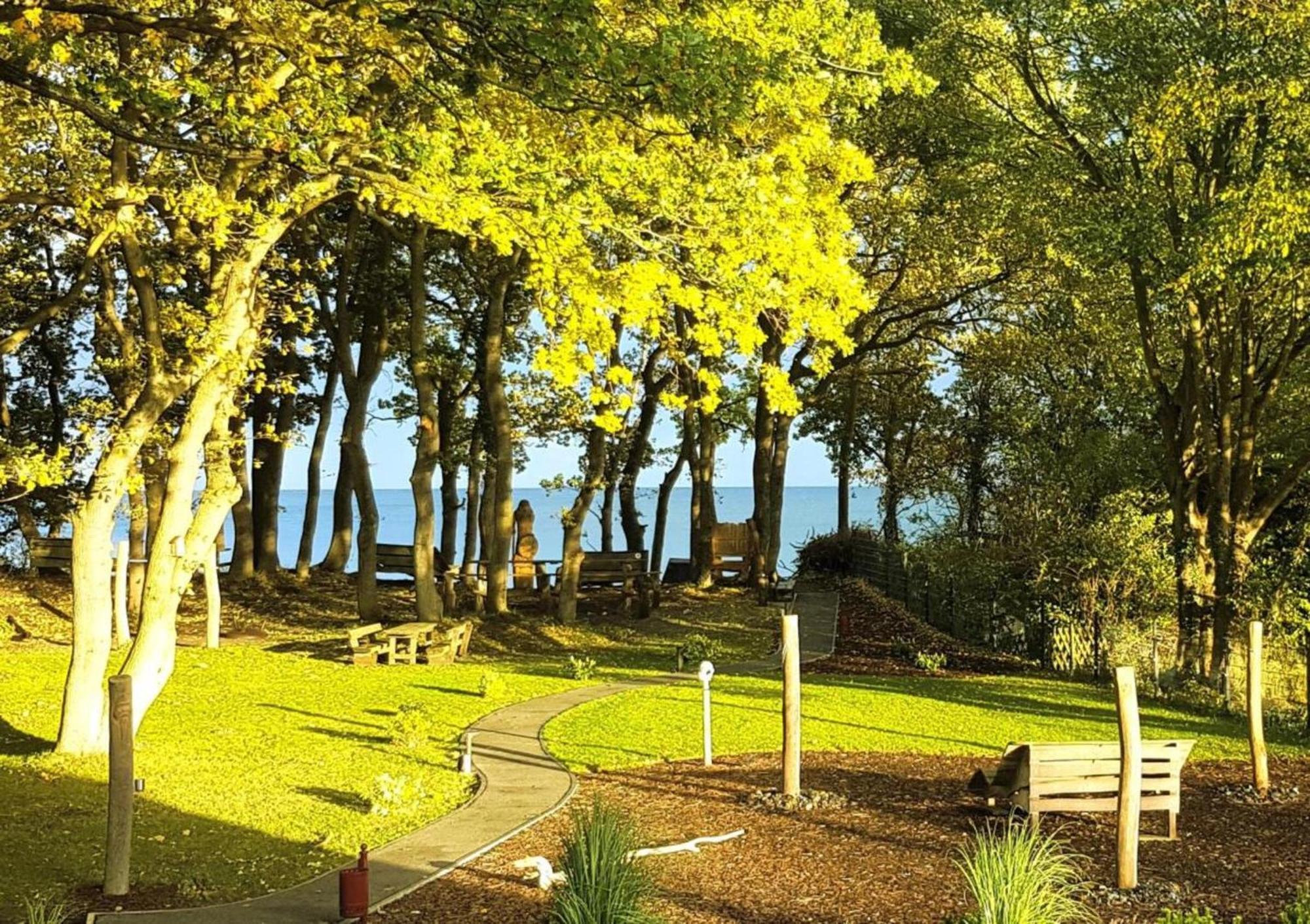 Traumhaftes Appartement - Odins Blick Wohnung 13 , Sauna Und Privatstrand, Blick Zur Ostsee Lobbe Esterno foto